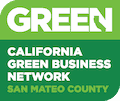 Green. California Green Business Network. San Mateo County.
